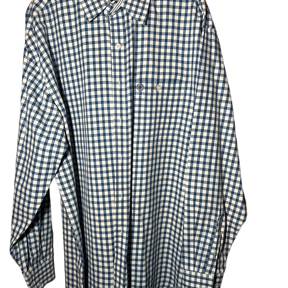 VTG‎ Wrangler George Strait Collection Size XL LS Button-Down Shirt